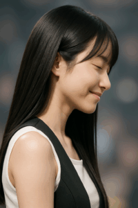 HANA YURI 笑顔 微笑み